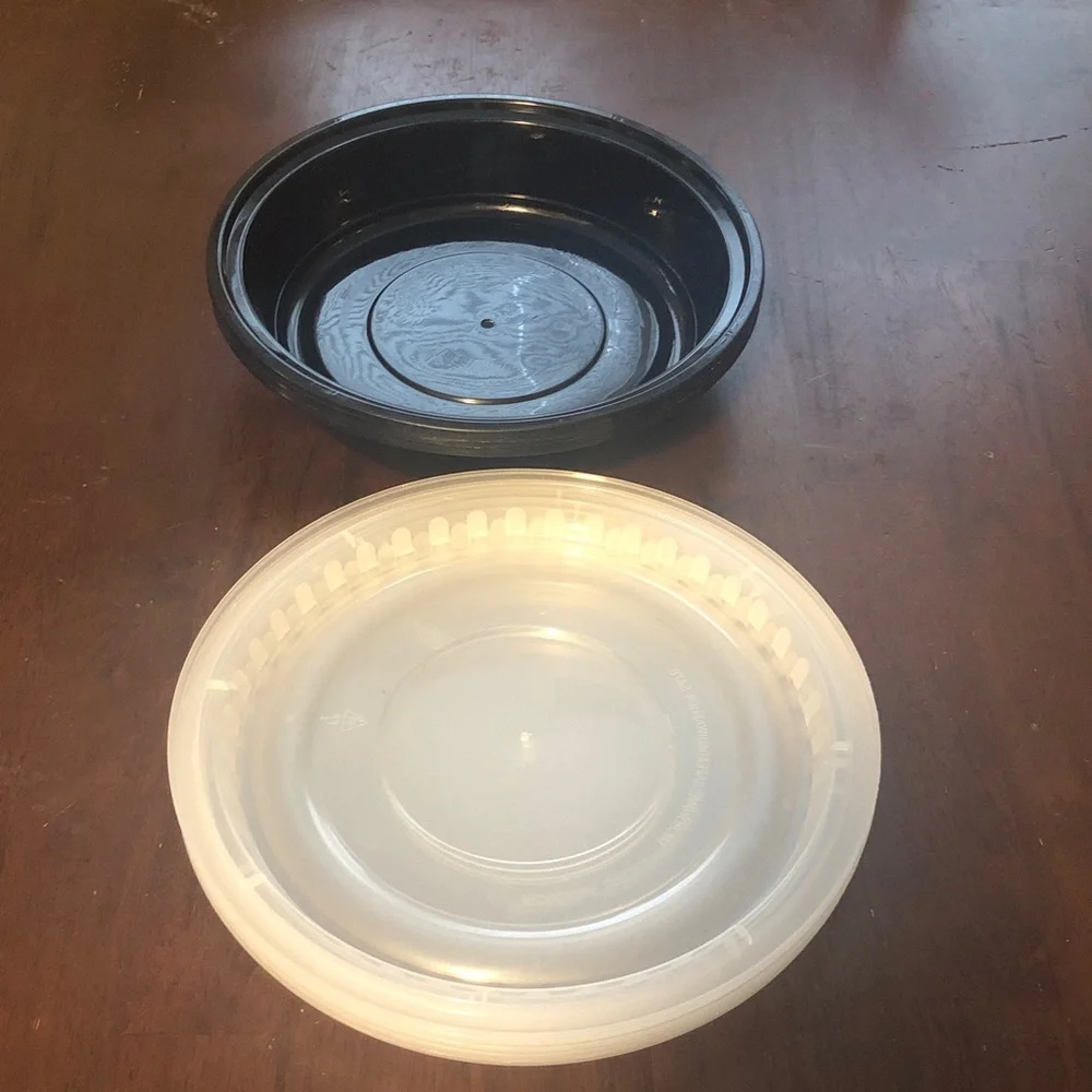 🥤 Reusable Plastic Containers (5)
